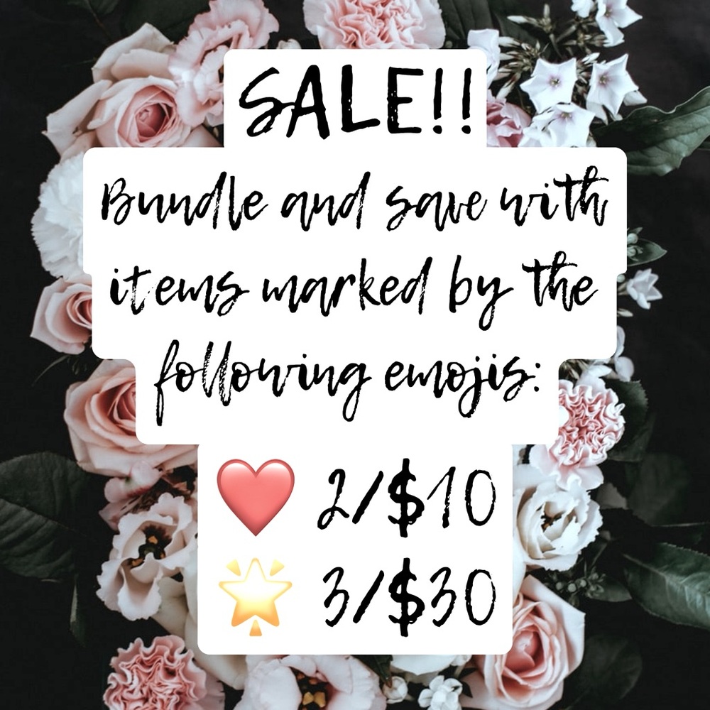 🌟❤️ CLOSET CLEAR OUT SALE!! ❤️🌟